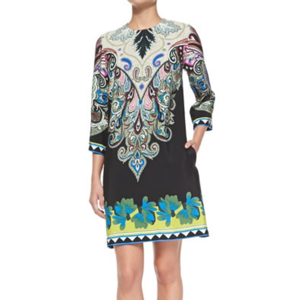 ETRO boho shift dress